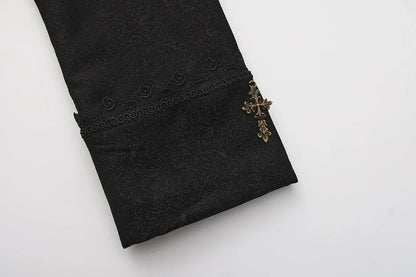 Immortal Thorn - Sea of Hope - Ouji Lolita Long Coat, Detachable Cape