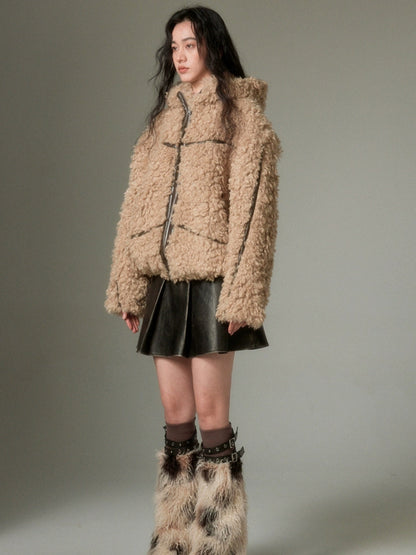 Rabbit Ears Eco-friendly Fur Jacket【s0000004247】