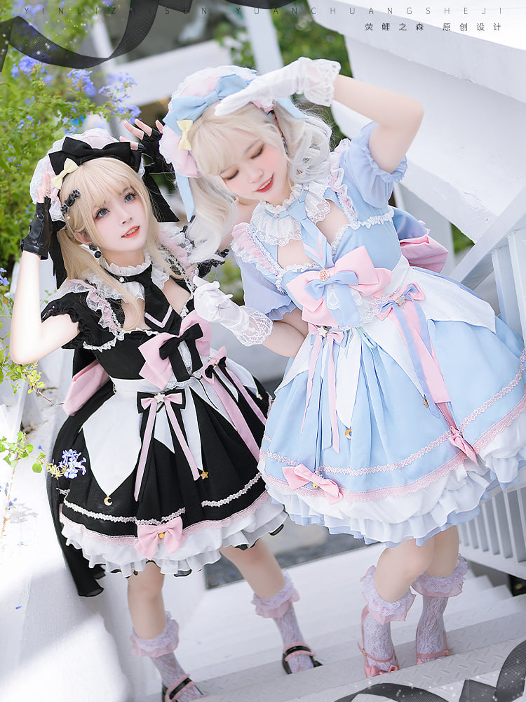 Forest Fluorescent Carps - Magic Girl Gorgeous Lolita OP