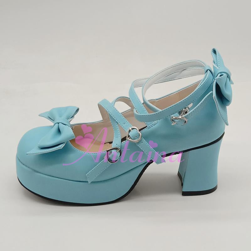 Antaina - Popular Japanese Lolita Bow Strap Multiple Colors