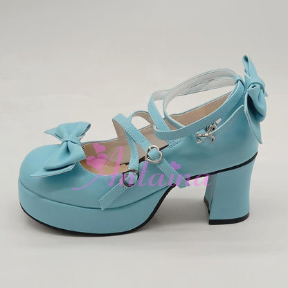 Antaina - Popular Japanese Lolita Bow Strap Multiple Colors