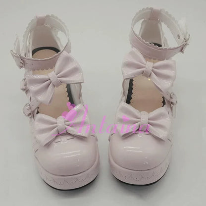 Antaina - Sweet Lolita Shoes Platform Shoes Multicolor