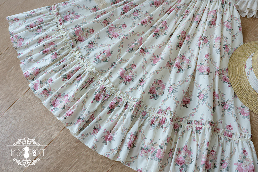 Miss Point - Happy Summer - Elegant Lolita Floral JSK Dress