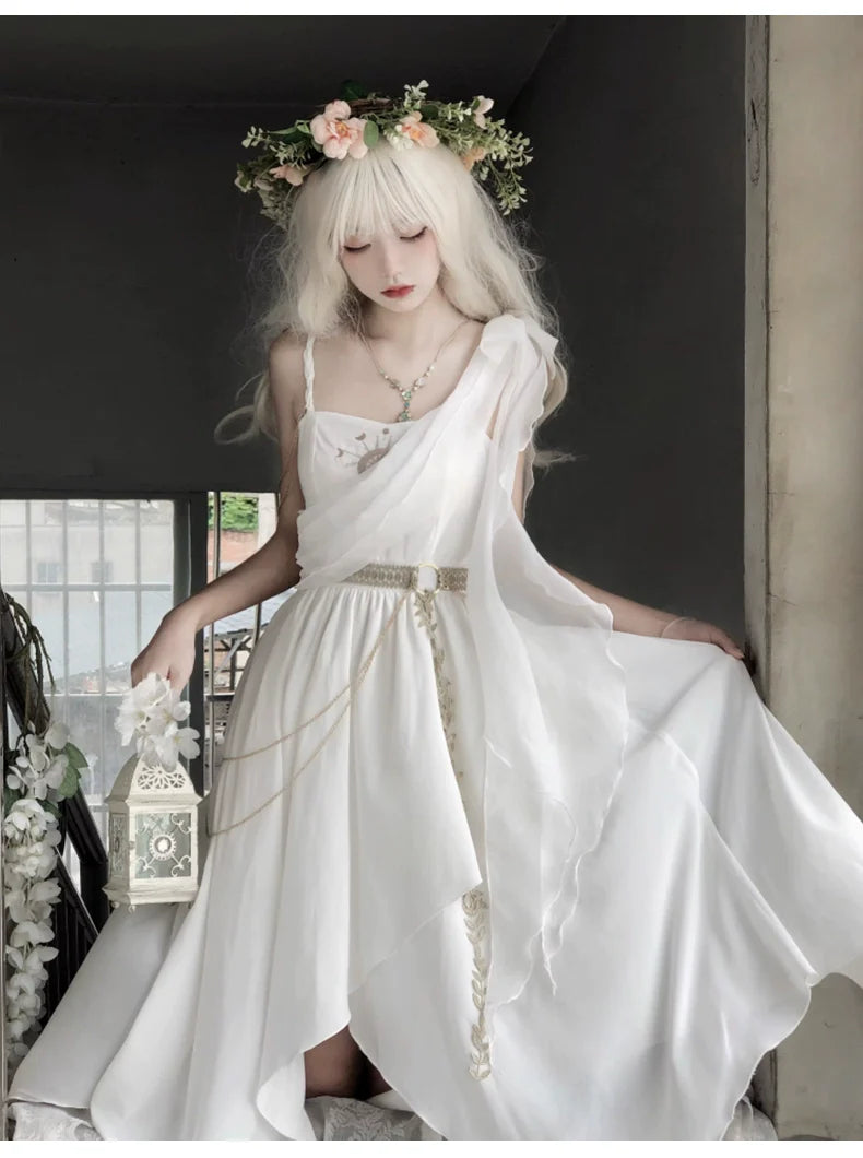 Eternal Island of Girls - Lolita Tethys Tears Greek JSK Dress