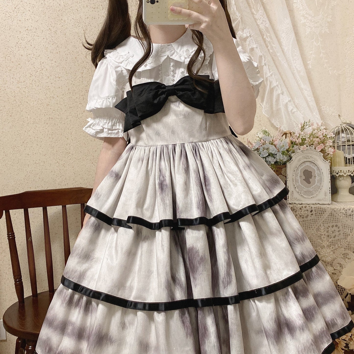 MIST - Creamy Condensed Milk - Kawaii Lolita Shirt Soft Girl Short-sleeved