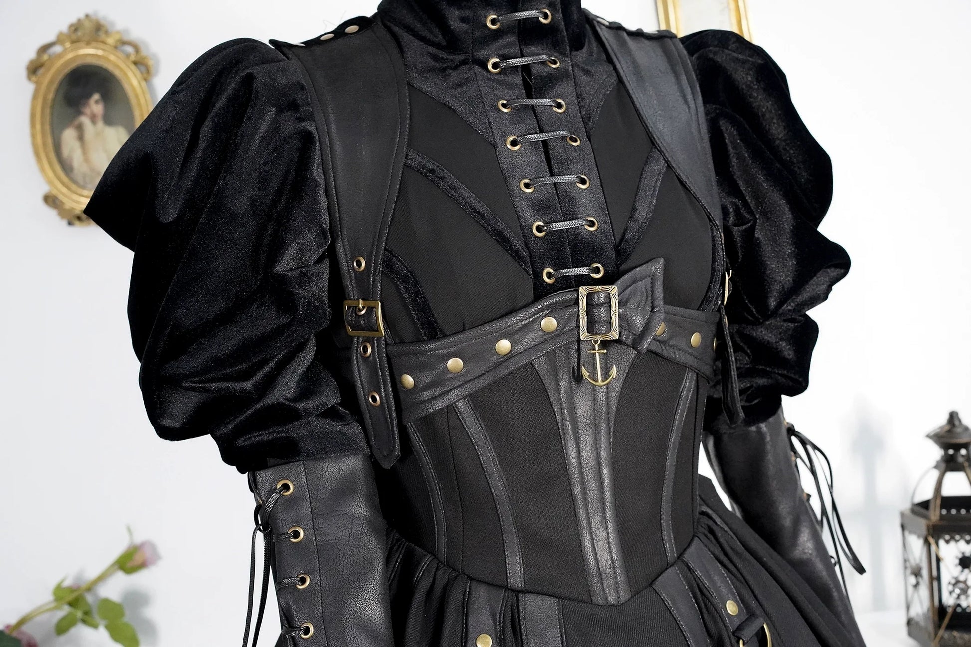 FOXTROT - Ghost Ship - Gothic Lolita Pirate JSK & Mutton Sleeves Blouse