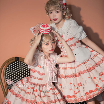 Magic Tea Party - Berry Sheep - Strawberry Lolita JSK