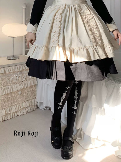 Roji roji - Gothic 80D Velvet Lolita Tights