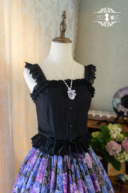 Miss Point - Midsummer Garden - Elegant Lolita Cotton Top