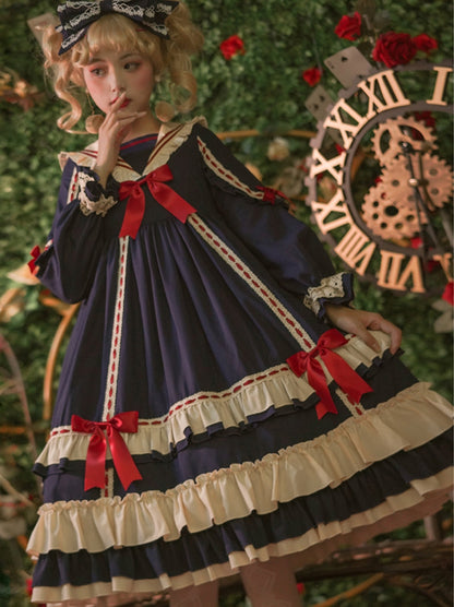Eieyomi - Miss Betty - Vintage Princess Cotton Lolita OP Dress