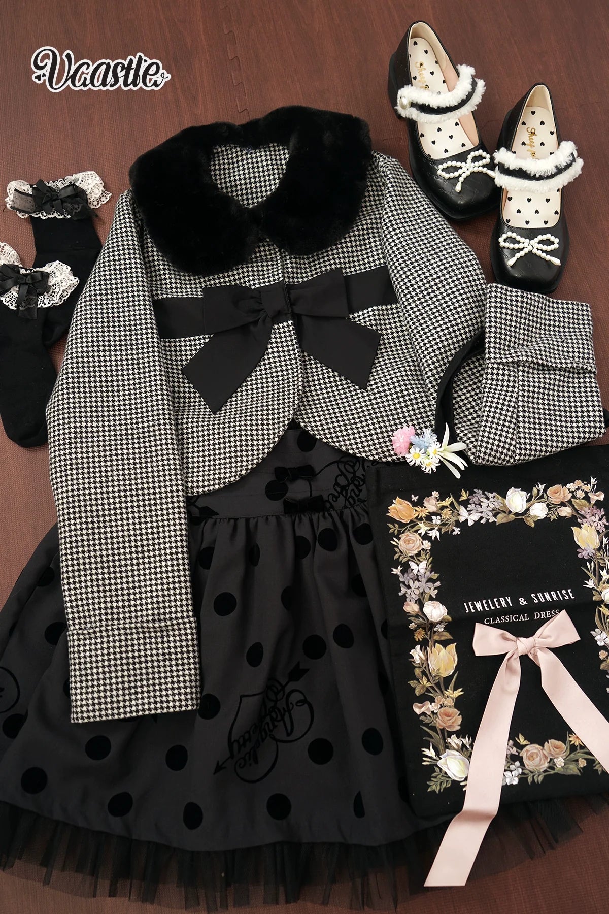 Vcastle - Winter Lolita Coat Short Wool Coat