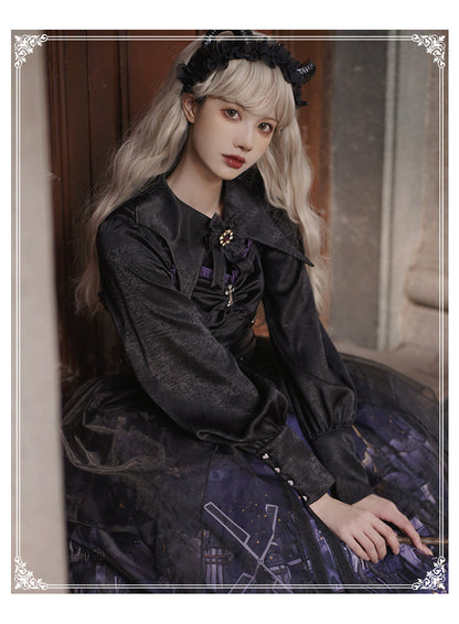 YingLuoFu - Witchville Halloween Gothic Lolita Jumper Dress