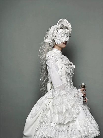 LeMiroir - Saint - Gothic Lolita Bolero Skirt Mermaid Dress Corset