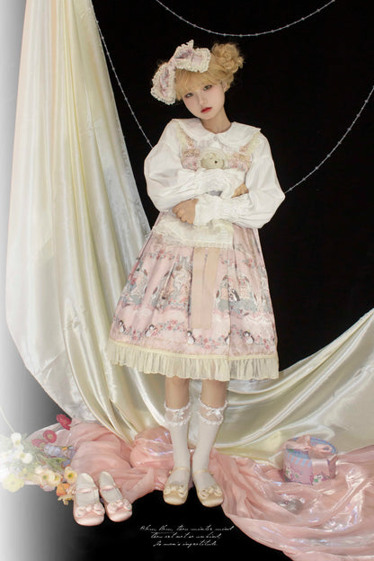 Dolly Doll - Little Fat Ding - Sweet Lolita Shoes Low Heel Round-toe Shoes