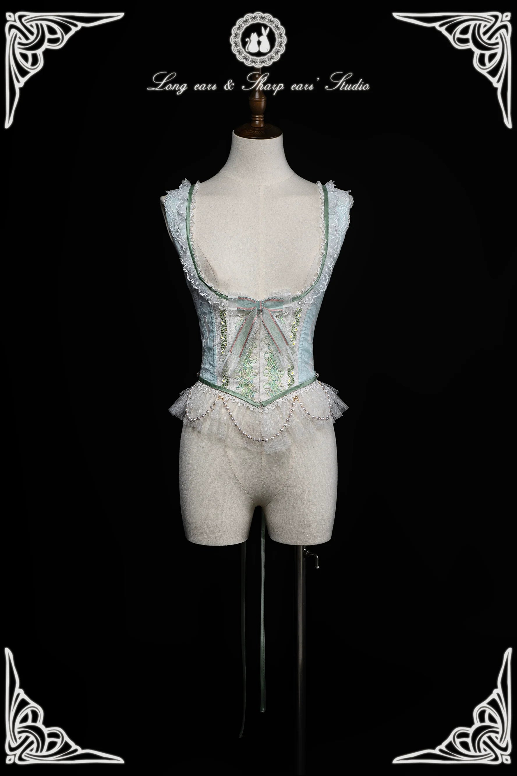 Long and Pointed Ears - Lily Overture - Wedding Lolita Dress Set Bridal Dress