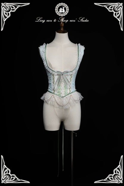 Long and Pointed Ears - Lily Overture - Wedding Lolita Dress Set Bridal Dress