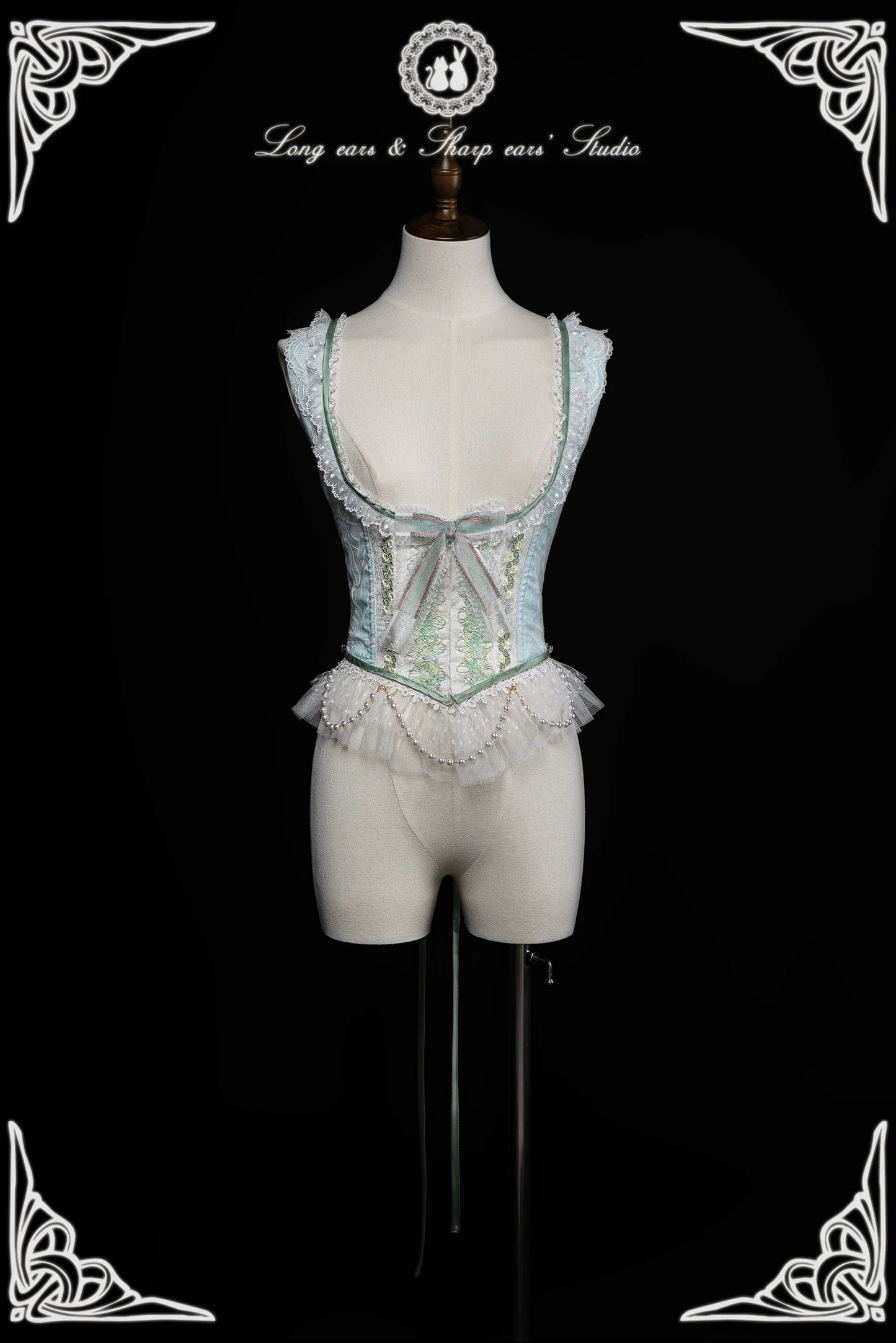 Long and Pointed Ears - Lily Overture - Wedding Lolita Dress Set Bridal Dress