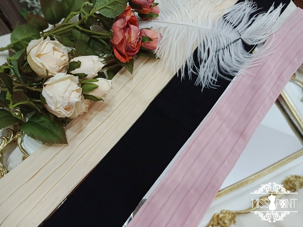 Miss Point - Woody Rose - Lolita Headband Flower Brooch