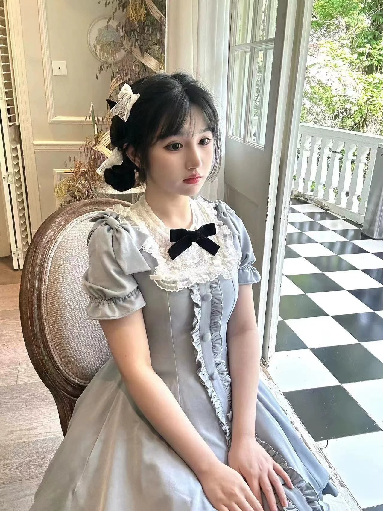 Sweet Wood - Plus Size Lolita OP Dress Summer Dress