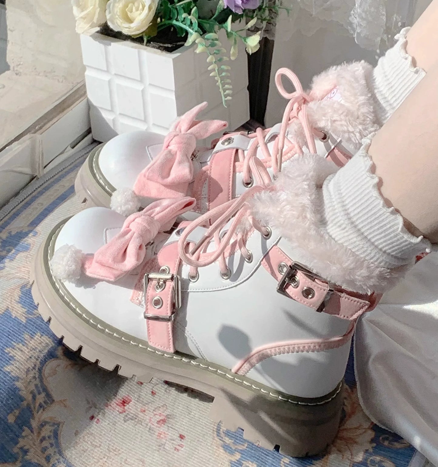 StarsCrwon - Sweet Lolita Shoes Winter Lolita Martin Boots