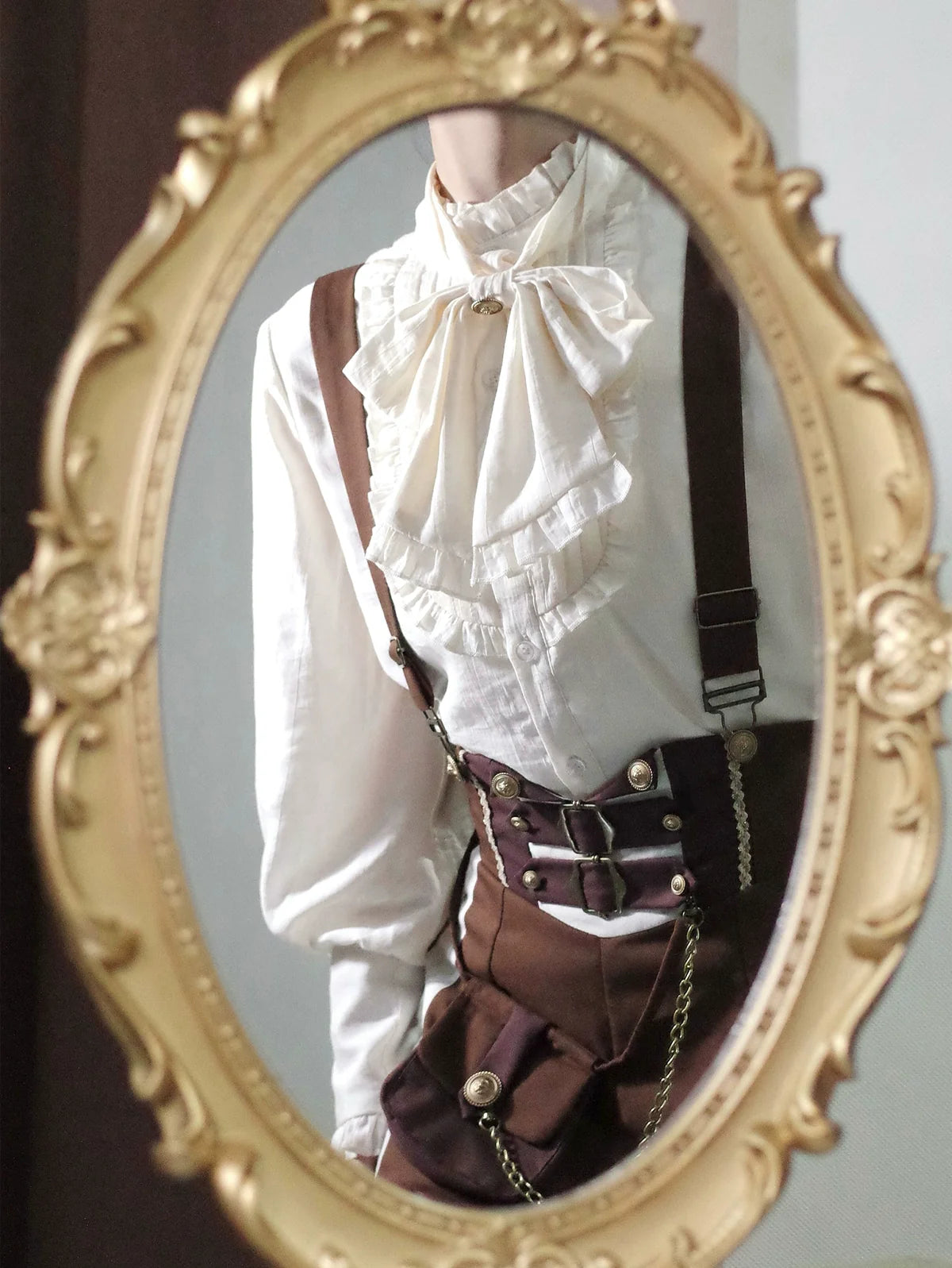 Letters from Unknown Star - Pirate Guide - Vintage Lolita Suit Vest JSK Dress