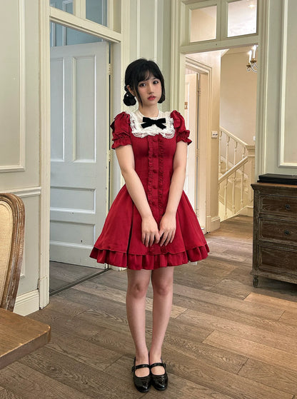 Sweet Wood - Plus Size Lolita OP Dress Summer Dress