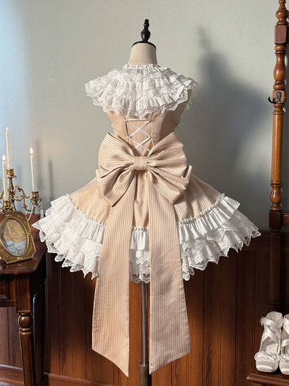 Alice Girl - Arrogant Miss - Sweet Lolita Trailing Large Bow with Long Ribbons