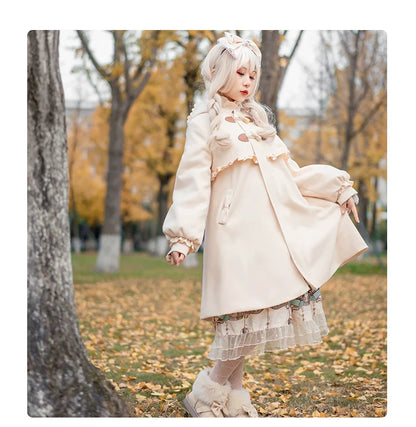 Fairy Cat - Sweet Lolita Coat Autumn and Winter Lolita Outwear