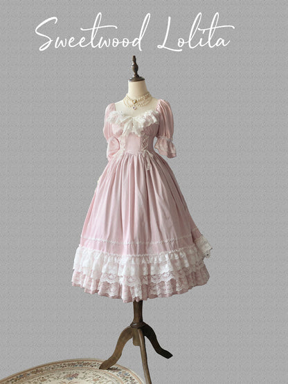 Sweet Wood - CLA Vintage French Lolita OP Dress