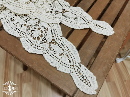 Miss Point - Forest Lolita Small Straw Hat Clip KC Accessory