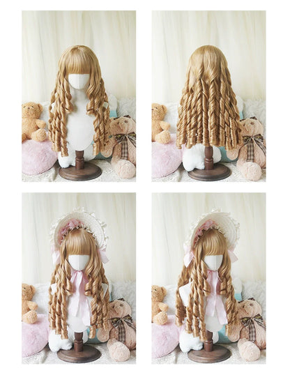 Imperial Tea - Vintage Lolita Wig Doll-Like Elegant Hair
