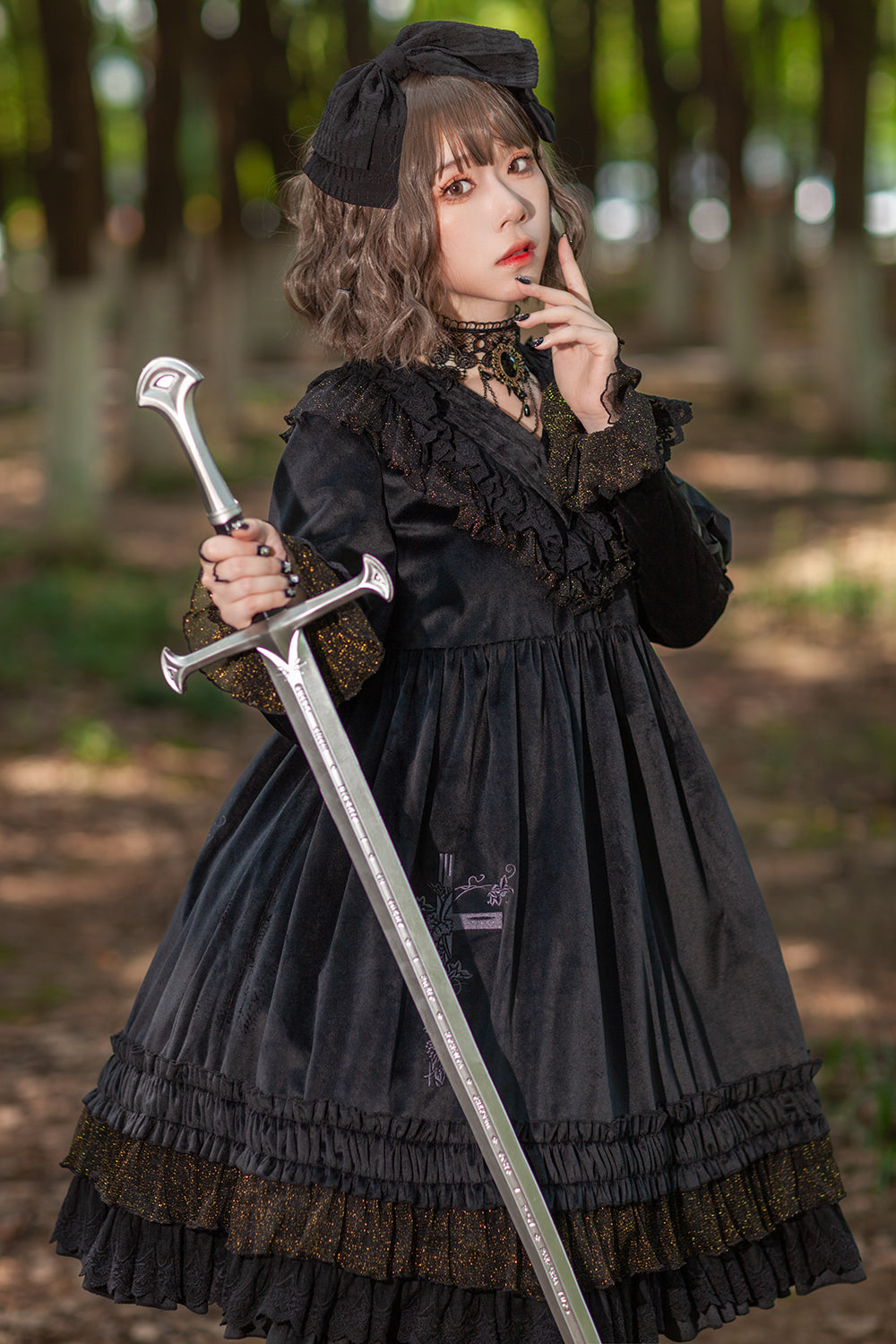 Infanta - Holy Fruit Estate - Gothic Lolita OP Dress Multicolors