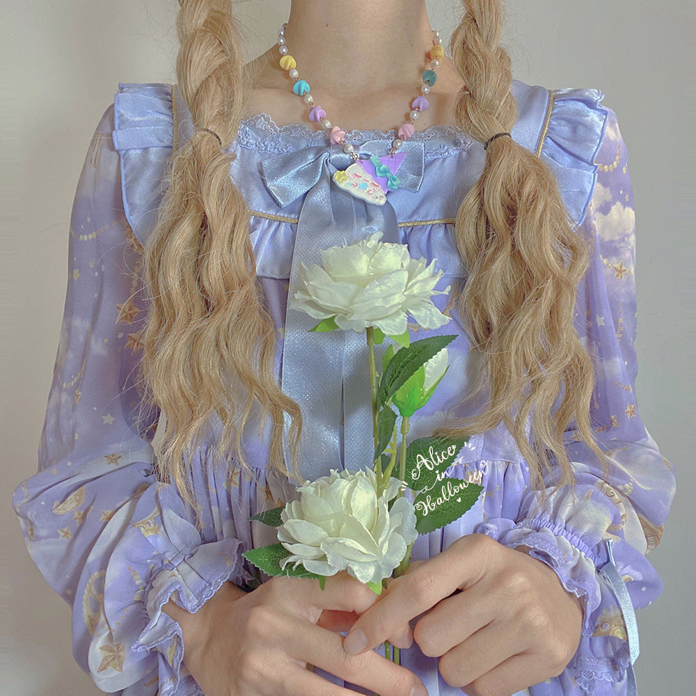 Halloween Alice - Halloween Ice Cream Sweet Short Necklace