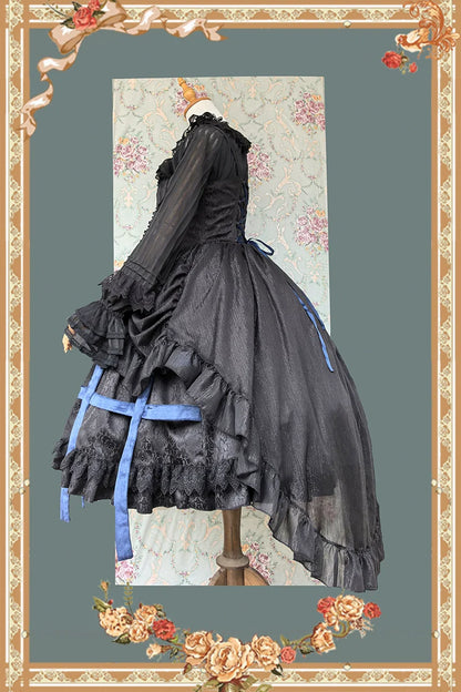 Infanta - Lilith's Cage - Gothic Lolita JSK Dress & Blouse