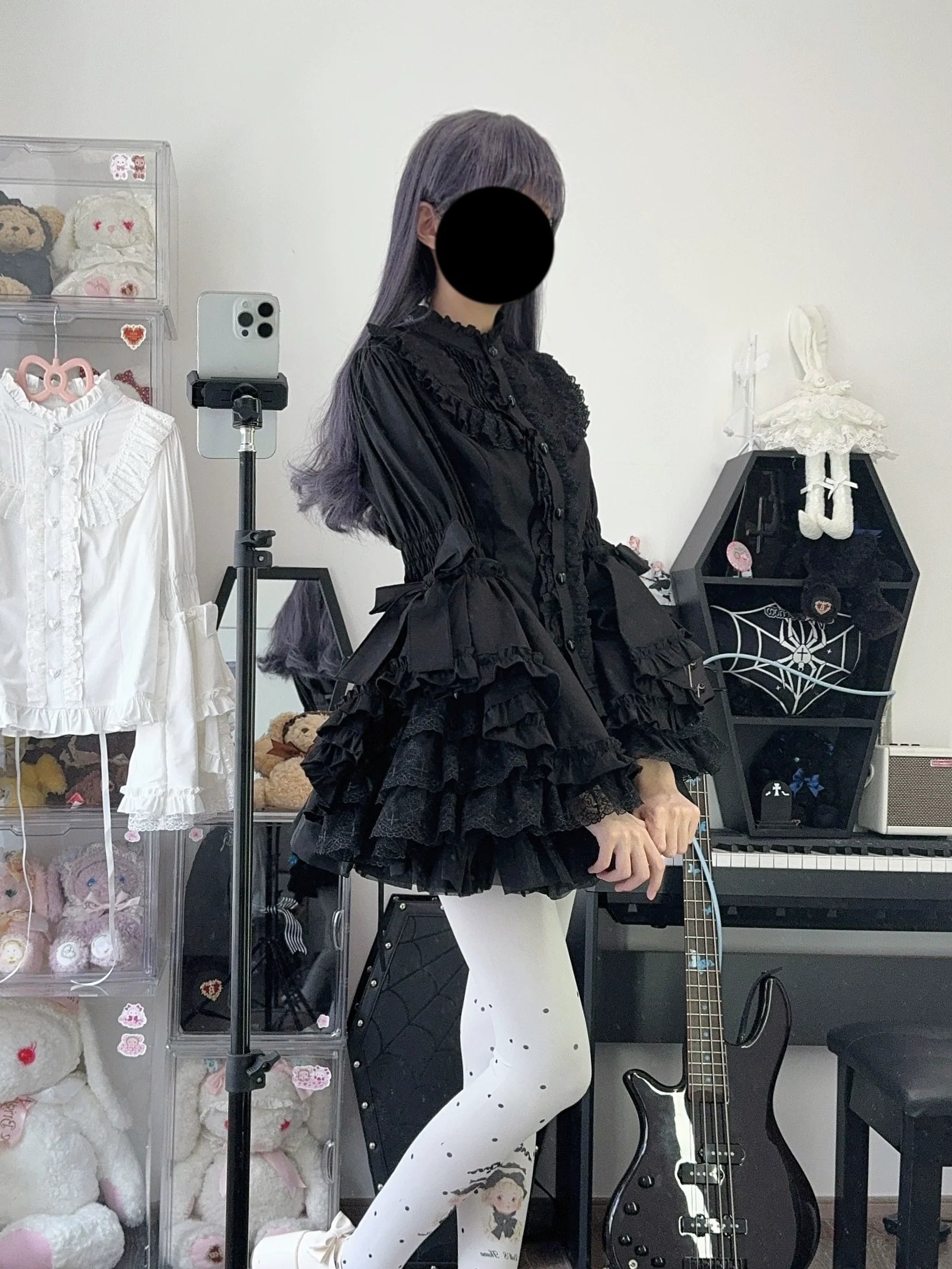 Twilight Zone - Sweet Lolita Blouse Princess Sleeve Shirt Inner Wear