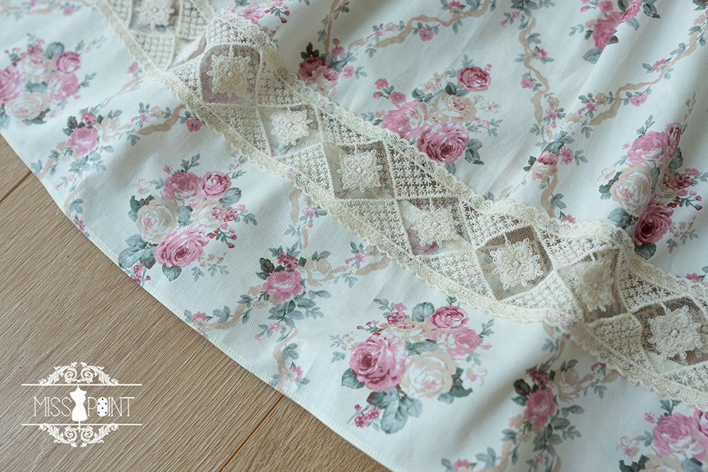 Miss Point - Happy Summer Elegant Lolita Floral OP Dress