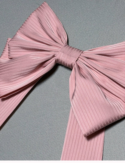 Alice Girl - Arrogant Miss - Sweet Lolita Trailing Large Bow with Long Ribbons