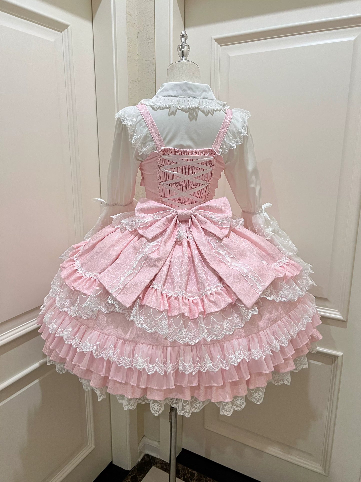 Sugar Girl - Flower Ode - Doll-like Sweet Lolita Jumper Dress