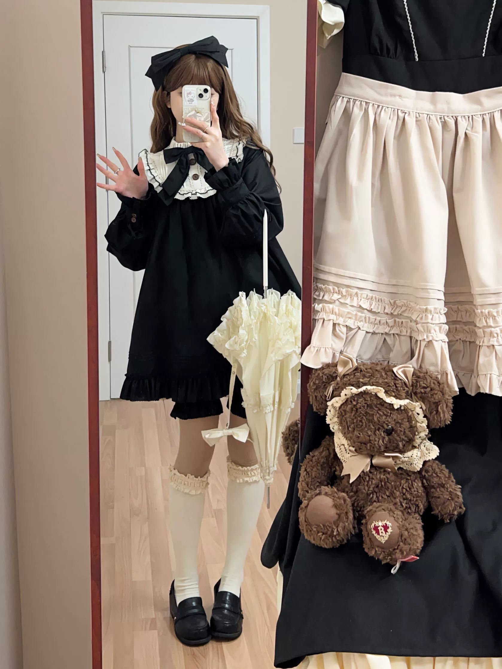 Uncle's Workshop - Lullaby - Cotton Lolita OP Dress Kawaii Lolita Bloomers