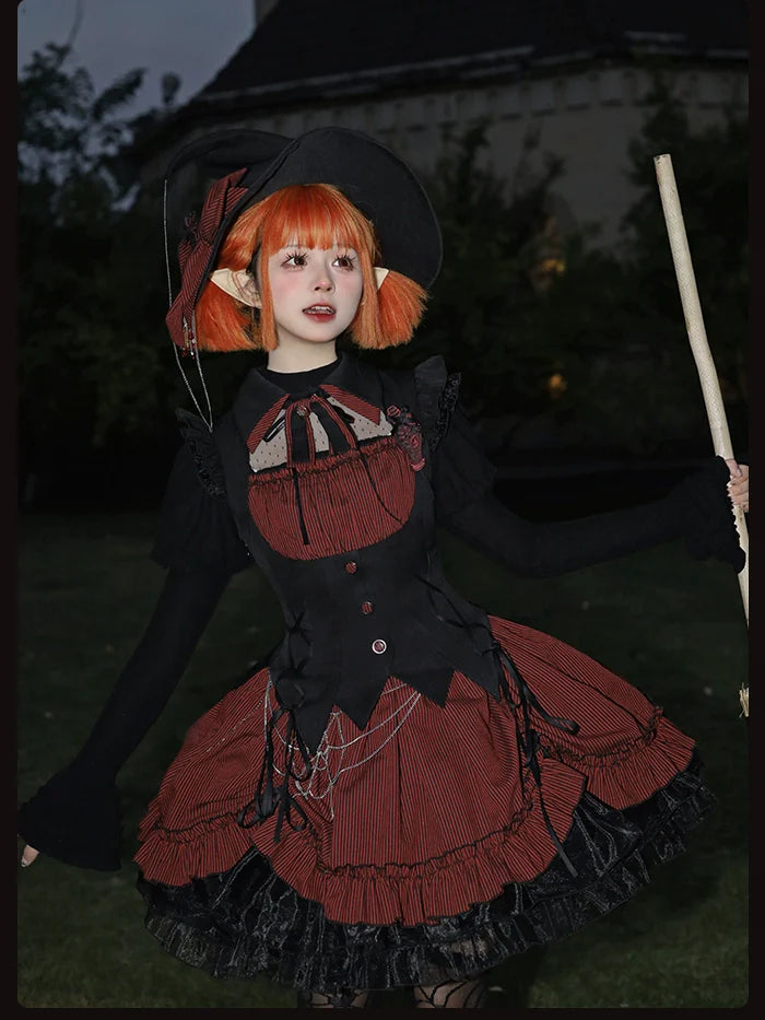 Alice Girl - Lolita Potion - Gothic Lolita Accessory Spider Web Lolita Waist Chain