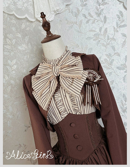 Alice Girl - Duke of Victoria - Classic Lolita SK & Overskirt Set