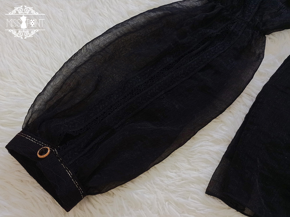 Miss Point - Dusk Bester - Egyptian Lolita Halter Attached Sleeve Blouse