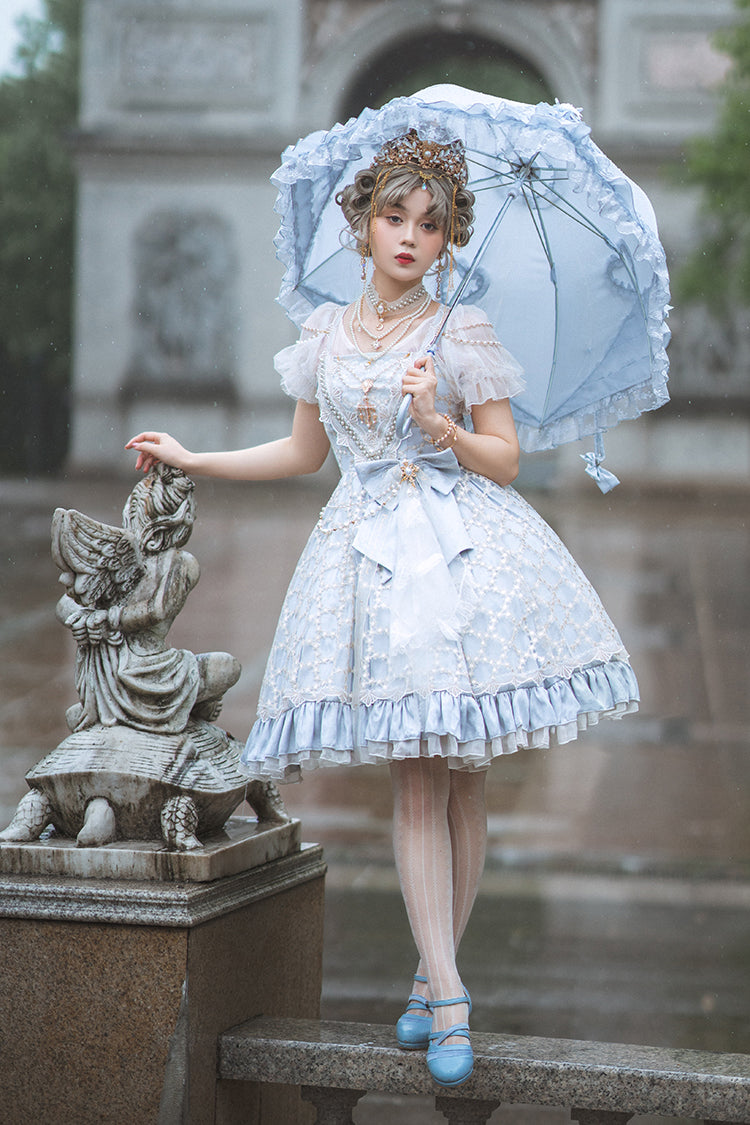 Lingxi Lolita - Greek Style Vintage Handmade Bead Lolita Dress