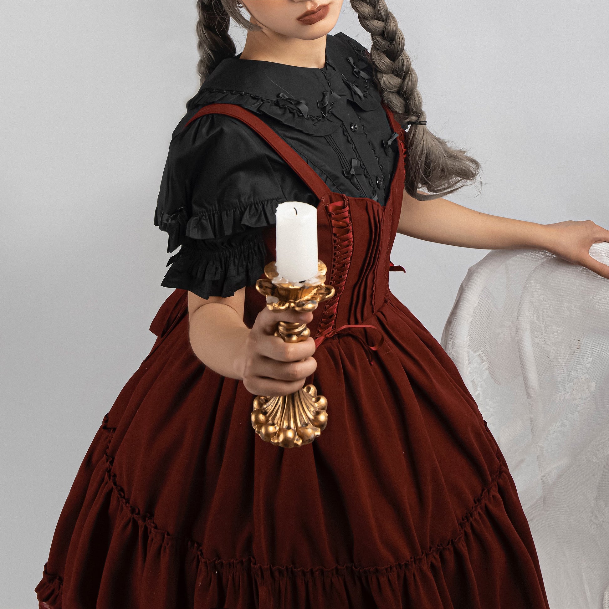 MIST - Creamy Condensed Milk - Kawaii Lolita Shirt Soft Girl Short-sleeved