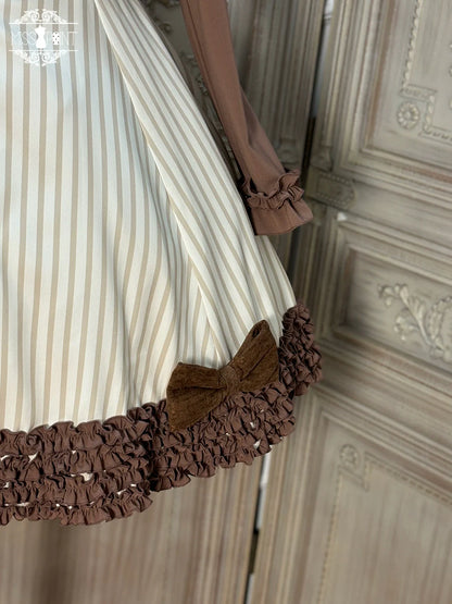 Miss Point - Classic Lolita JSK Customized Stripe Lolita Dress