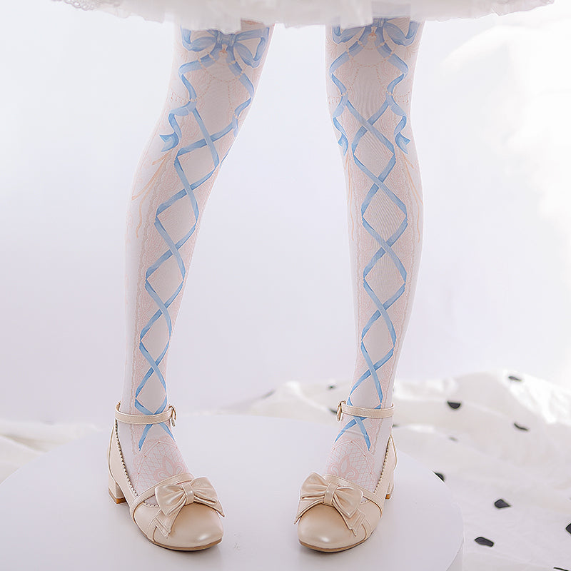 Roji roji - 120D Velvet Sweet Lolita Tights