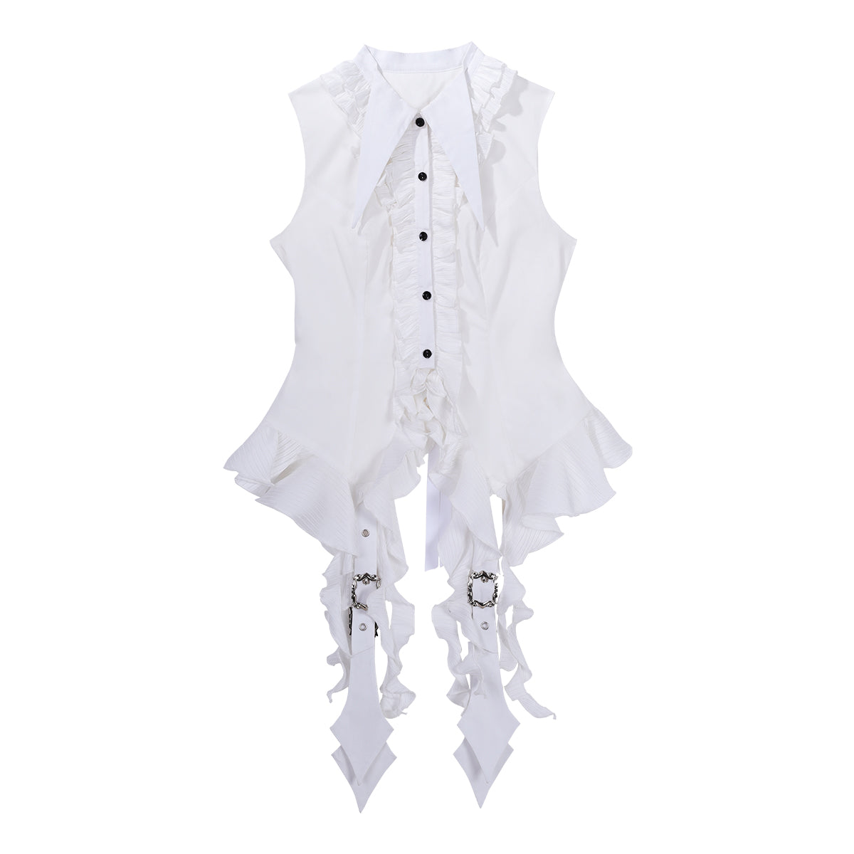 Designer's Gift - Shard Gem - Gothic Lolita Skirt Set with Sleeveless Shirt & Short Jacket