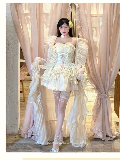 Diamond Honey - Sweet Lolita JSK Dress Sleeveless Dress for Spring Summer