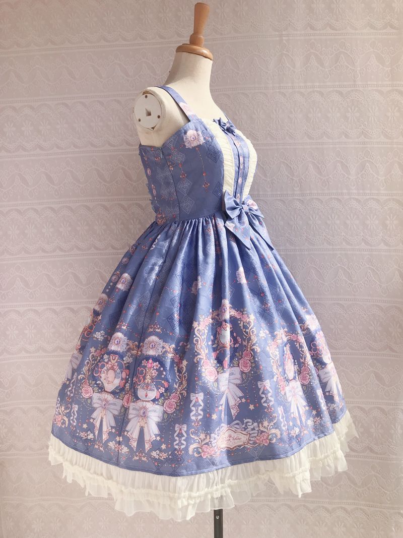 Yilia - Sweet Printing Winter Lolita JSK Dress
