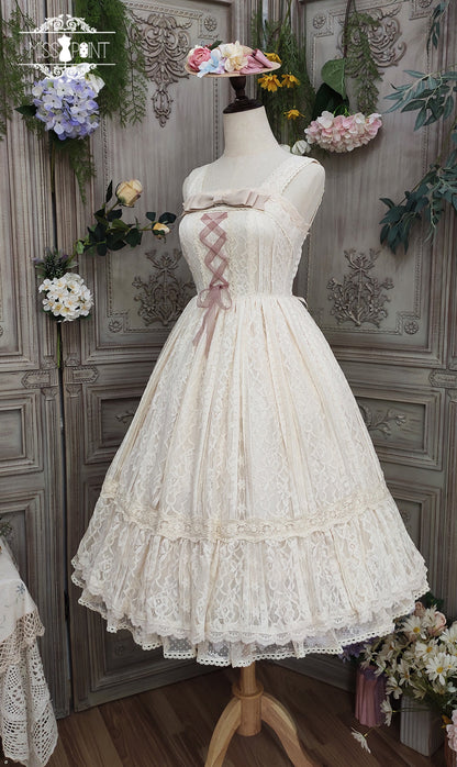 Miss Point - Woody Rose - Retro Classic Lolita JSK